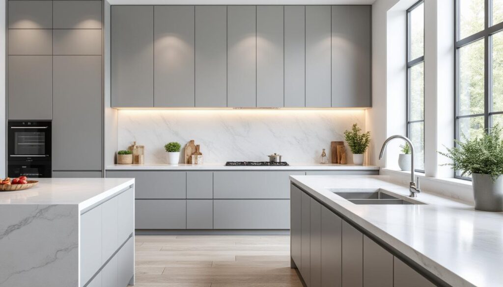 découvrez quelles teintes associer à une cuisine gris clair pour un look ultra tendance en 2026 et transformez votre espace avec style et modernité.