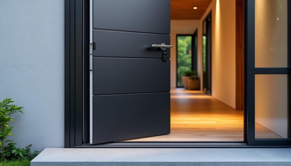 découvrez notre porte d’entrée isolante conçue pour réduire vos pertes énergétiques jusqu’à 20 %, alliant efficacité thermique et design élégant pour un confort optimal toute l’année.