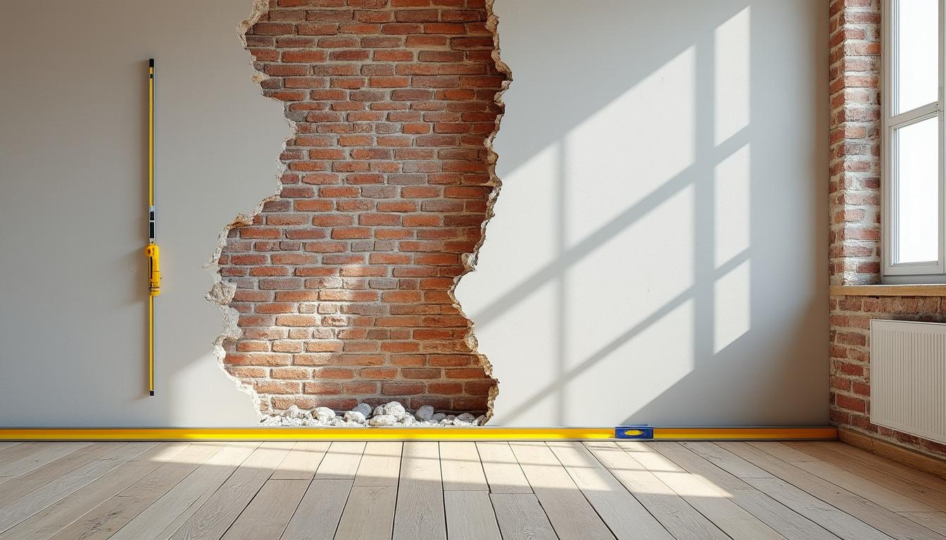 découvrez comment identifier un mur porteur avant de le démolir pour garantir la sécurité de votre maison et éviter tout risque de dommages structuraux.