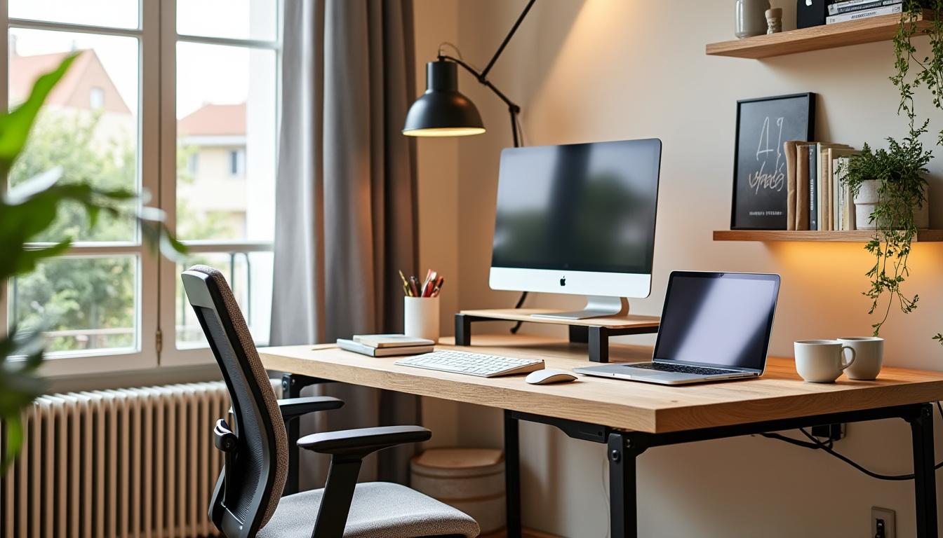 découvrez comment aménager un bureau à domicile ergonomique pour optimiser votre confort, préserver votre santé et améliorer votre efficacité au quotidien.