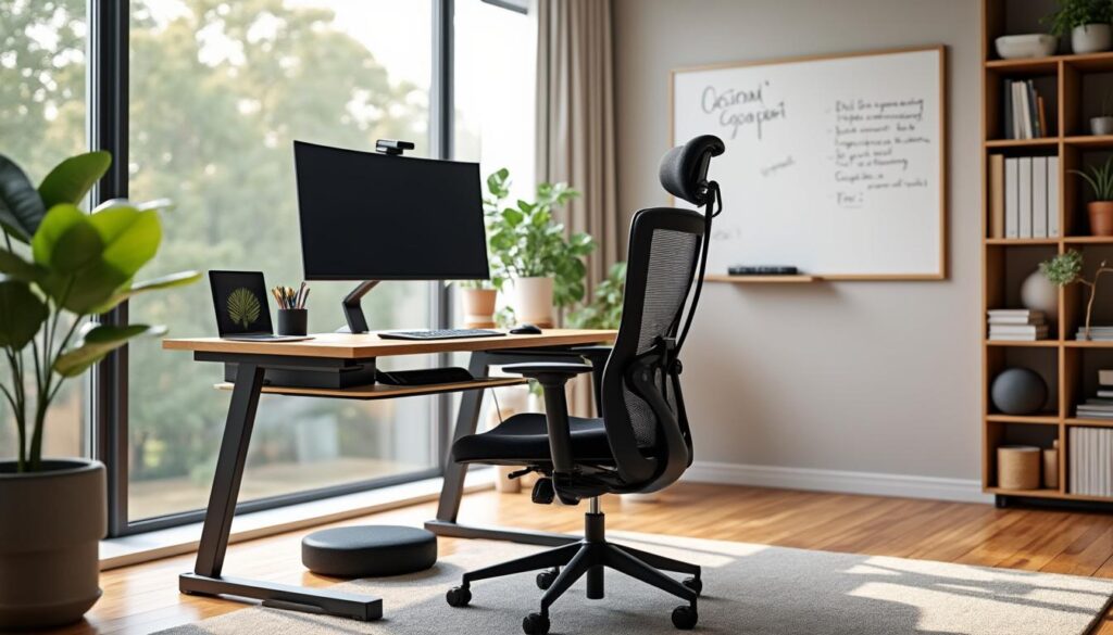 découvrez comment aménager un bureau à domicile ergonomique pour allier confort, santé et efficacité dans votre travail quotidien. optimisez votre espace et améliorez votre bien-être au quotidien.