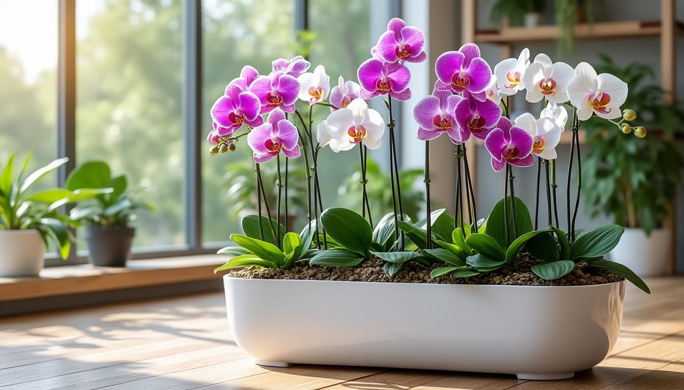 découvrez comment choisir un grand bac adapté pour vos orchidées, avec un substrat aéré et un bon drainage, pour assurer une culture saine et favoriser leur croissance.