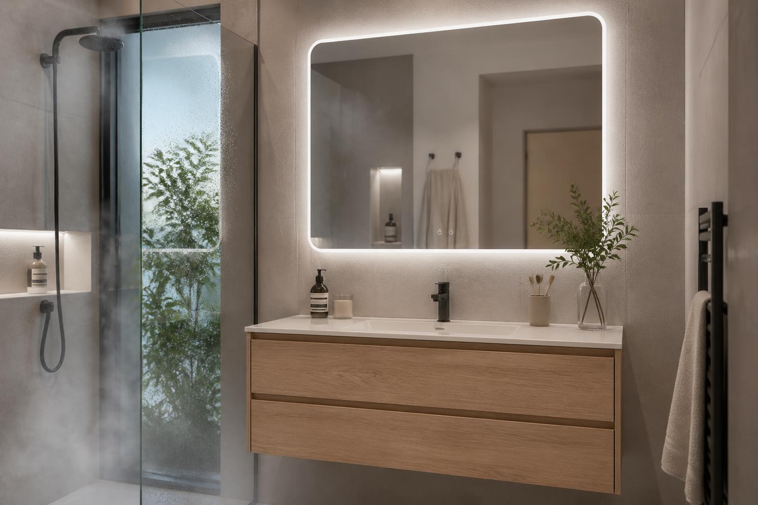 découvrez comment choisir et installer le miroir éclairant parfait pour votre salle de bain grâce à notre guide complet, alliant style, fonctionnalité et facilité d'installation.