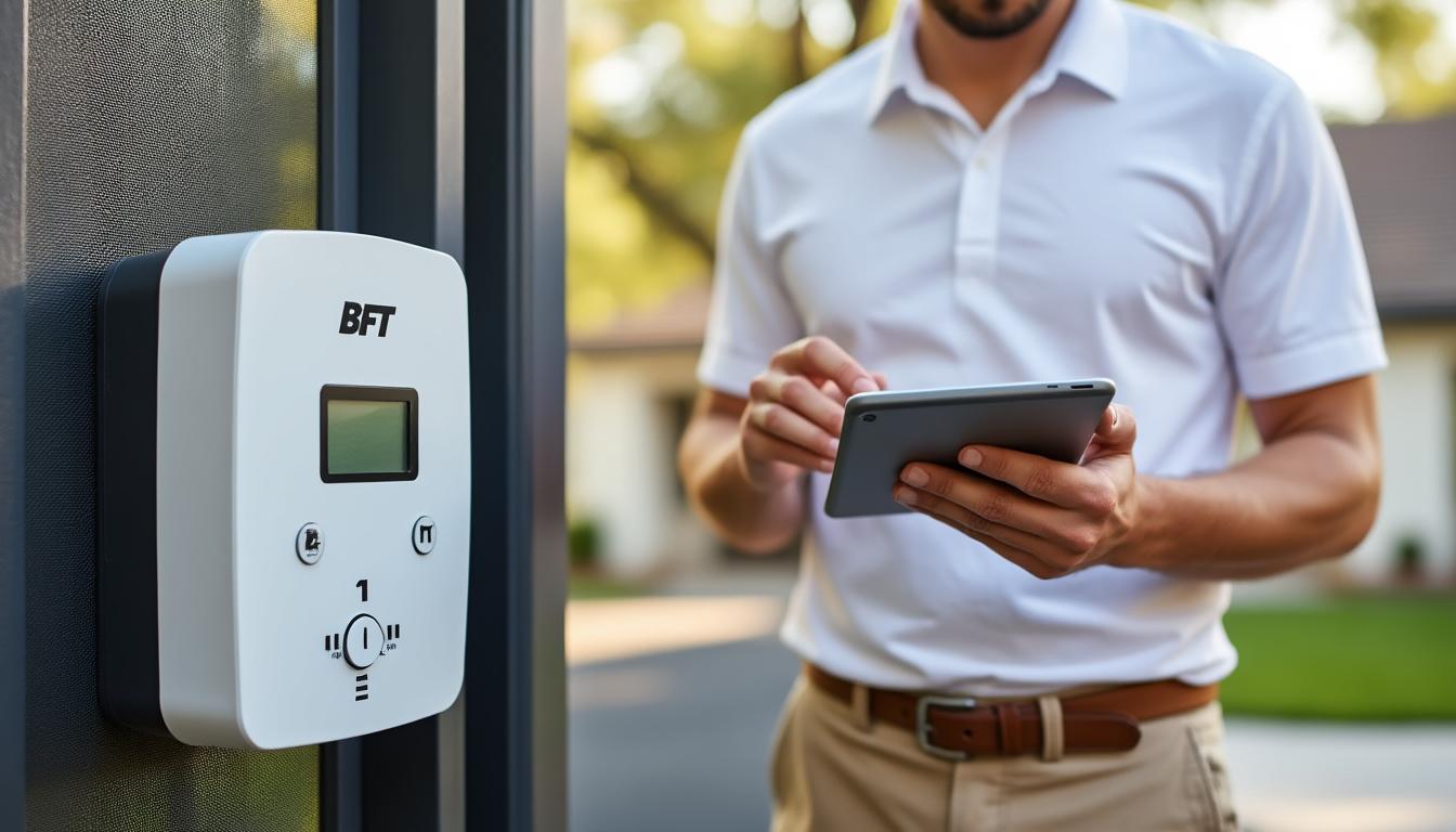 Notice de programmation moteur BFT : paramétrer sa motorisation de portail en autonomie complète 2 découvrez comment paramétrer facilement votre motorisation de portail bft grâce à cette notice de programmation complète, pour une installation et un réglage 100 % autonomes.