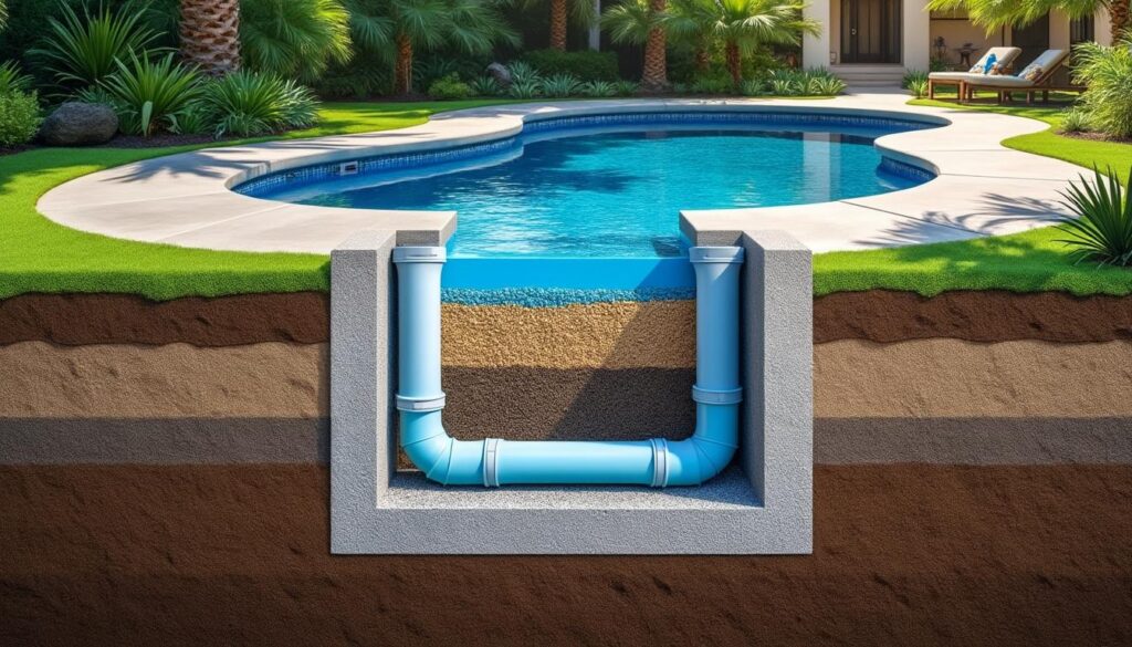 découvrez l'importance des puits de décompression pour piscine, leur rôle dans le drainage, la gestion efficace de l'eau de pluie et leur impact sur la stabilité du terrain.