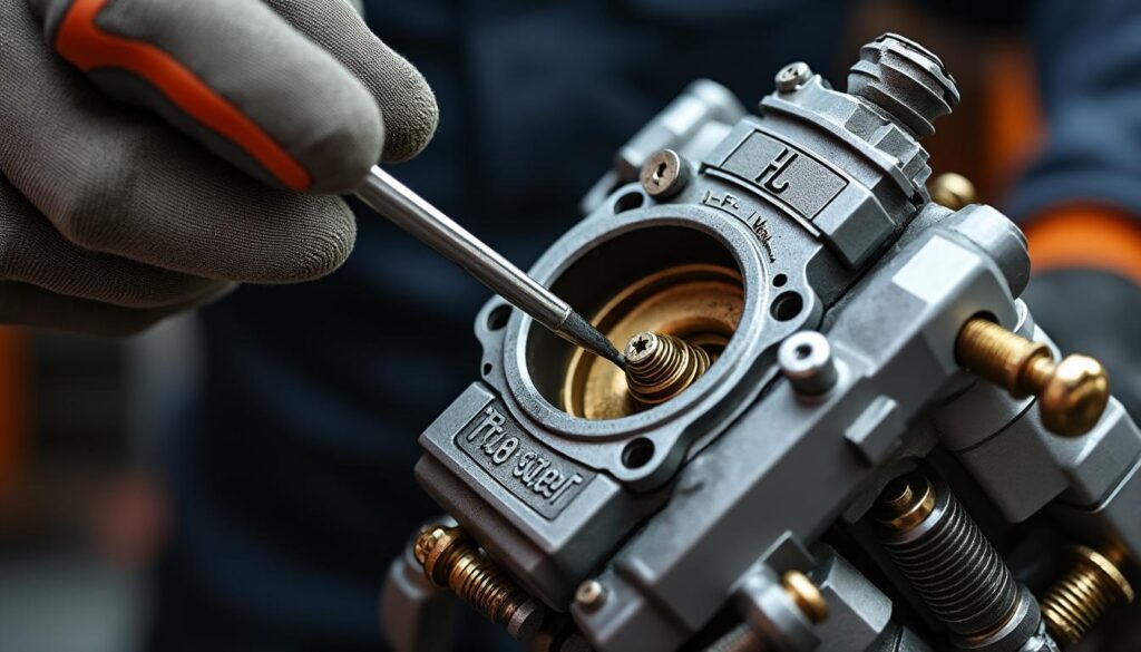 apprenez à régler les vis h et l du carburateur de votre tronçonneuse pour retrouver les réglages d'origine et prolonger la durée de vie de votre moteur.