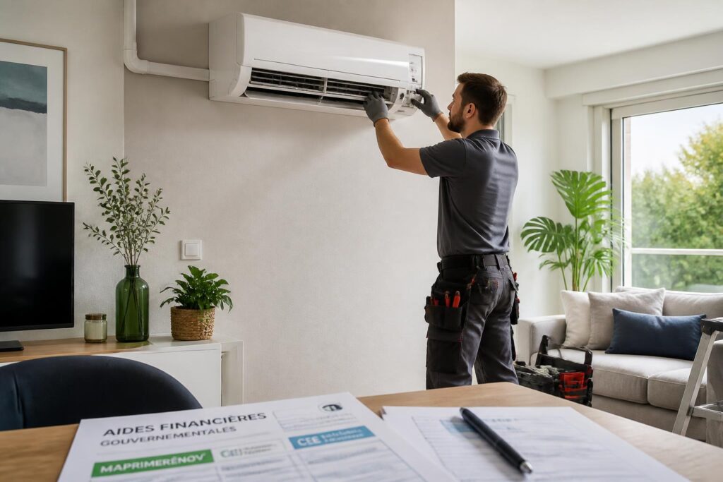 découvrez notre guide ultime pour l'installation de votre climatisation réversible et bénéficiez des aides financières proposées par le gouvernement pour un confort optimal et des économies d'énergie.