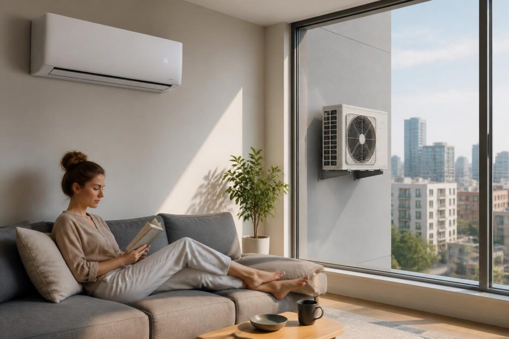 découvrez comment la climatisation réversible peut réduire votre facture d'énergie jusqu'à 40% tout en offrant un confort optimal toute l'année.