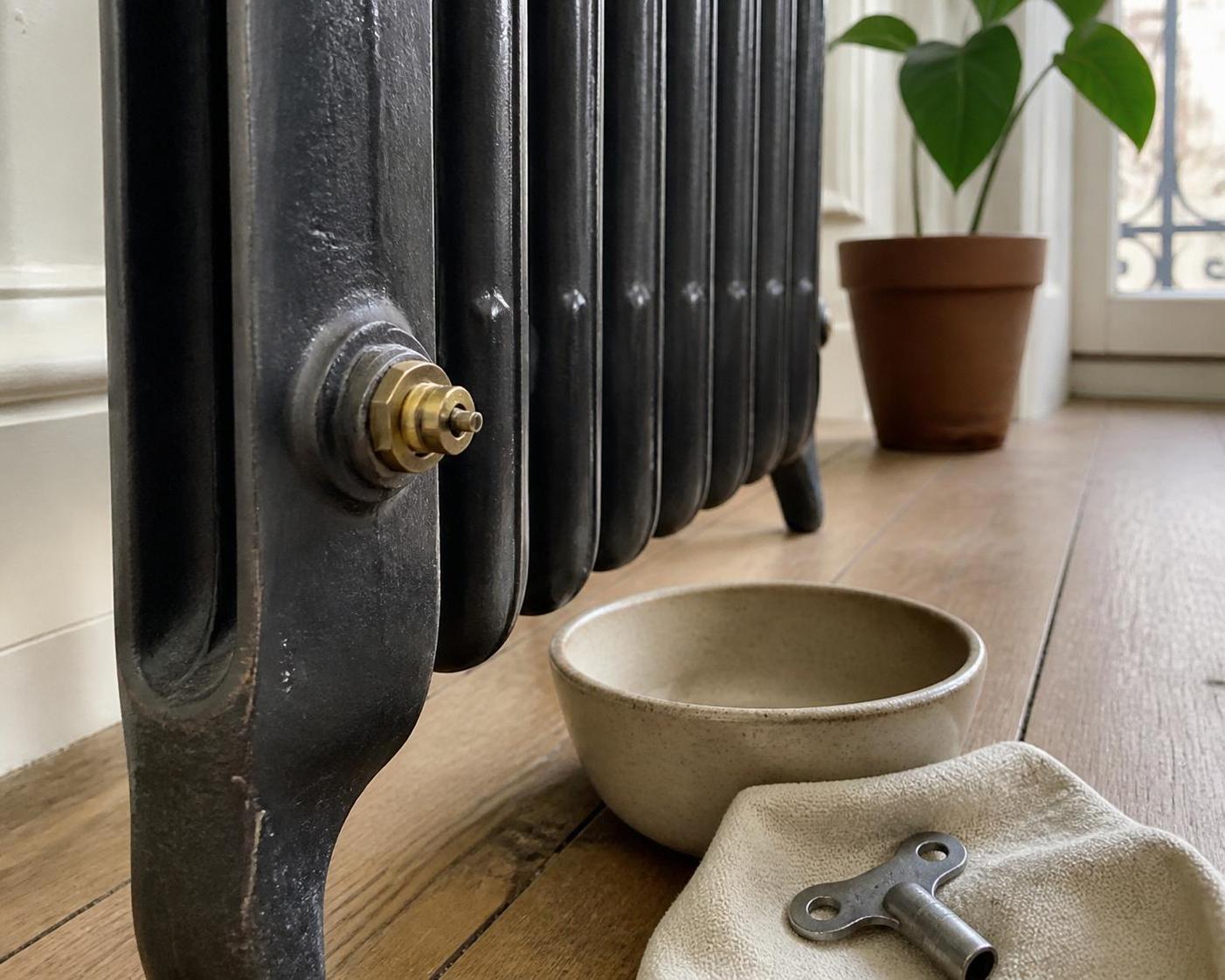 apprenez à purger votre radiateur en fonte pour retrouver ses performances optimales et réduire efficacement votre consommation de chauffage.